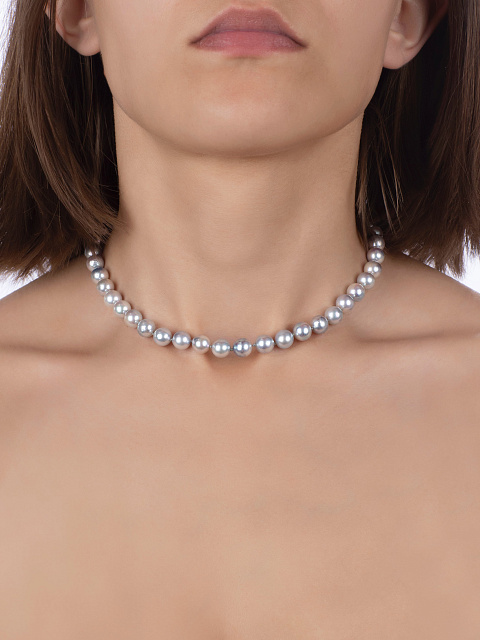 Колье из серебра с жемчугом, 2 Колье из серебра с жемчугом, 2