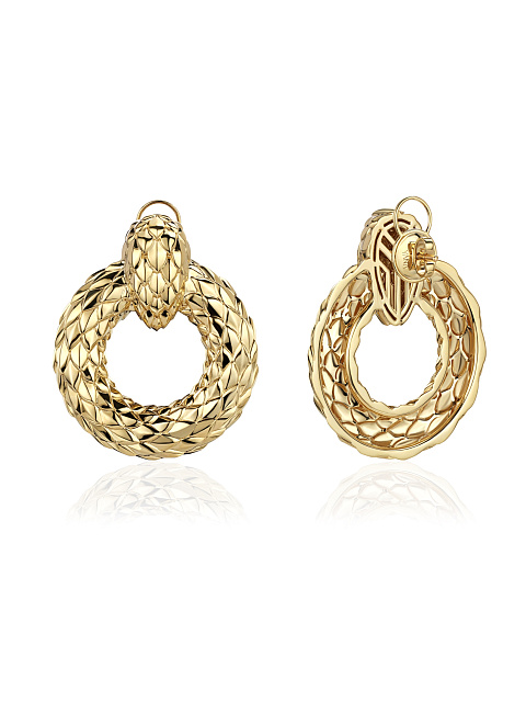 Серьги "Dragon" из желтого золота, 4 Серьги "Dragon" из желтого золота, 4