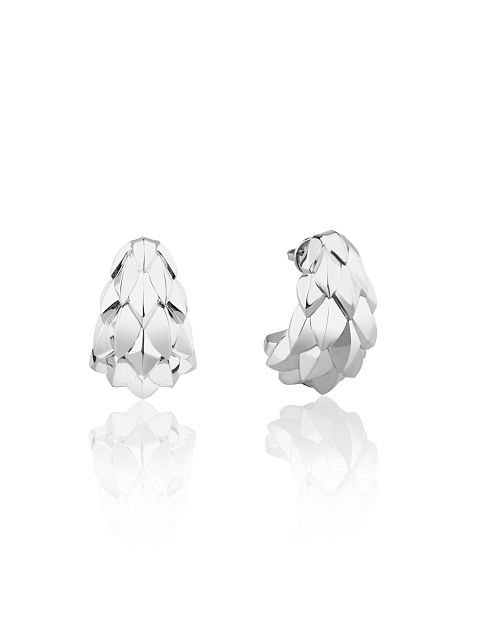 Серьги «Dragon» из белого золота, 1 Серьги «Dragon» из белого золота, 1