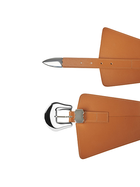 Широкий ремень из коричневой кожи, 2 Широкий ремень из коричневой кожи, 2