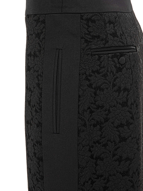 Черная юбка из жаккарда, 7 Черная юбка из жаккарда, 7