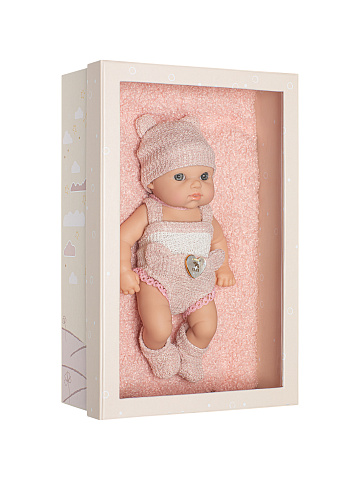 Игрушка пупс в розовом костюме, 1