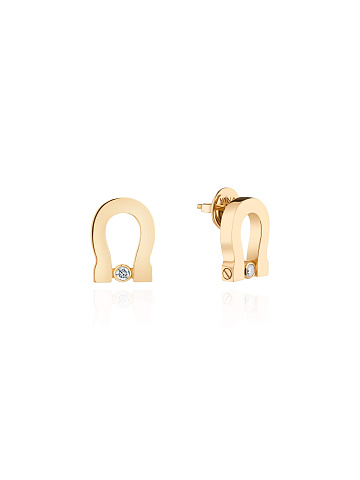 Серьги из желтого золота, 1