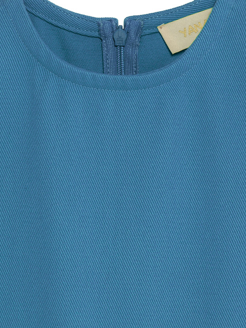 Детское платье из синего денима, 3