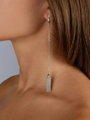Серьги-кисти из серебра, 2