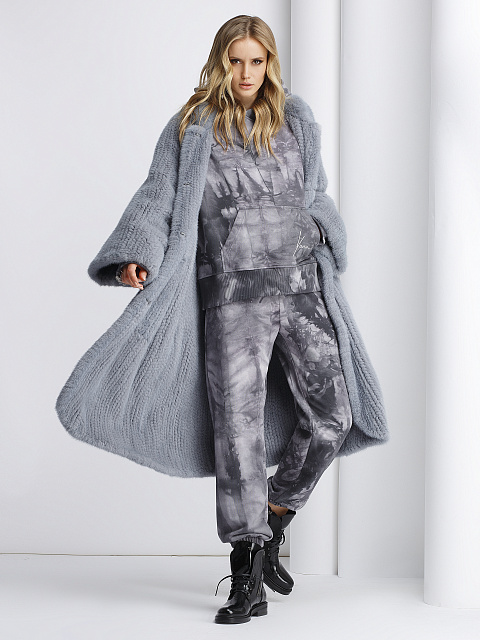 Серо-фиолетовый костюм Tie-Dye, 5 Серо-фиолетовый костюм Tie-Dye, 5